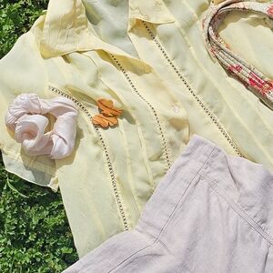 Butterfly Natural wood Brooch / Pin